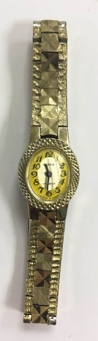 Часы наручные женские &quot;Чайка&quot;, металл (сост. на фото)