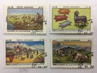 --  Набор марок Афганистан 4 шт.  Гашёные , III Θ