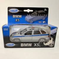 Welly BMW X5 в спецраскраске Милиция 1:34 в коробке