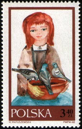 (1968-014) Марка Польша &quot;Золушка&quot; , III Θ