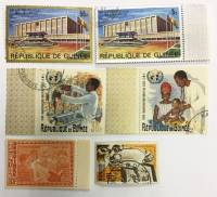 (--) Набор марок Гвинея "6 шт."  Гашёные  , III Θ