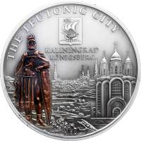 (2010) Монета Острова Кука 2010 год 5 долларов "Калининград"   UNC