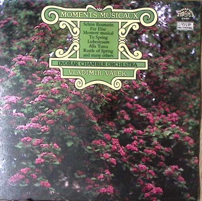 Пластинка виниловая Dvorak chamber orchestra Vladimir Valek Moments Musicaux Supraphon 300 мм. Near 