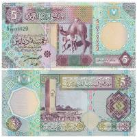 () Банкнота Ливия 2002 год   ""   UNC