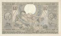 (№1938P-107a.7) Банкнота Бельгия 1938 год "100 Francs"