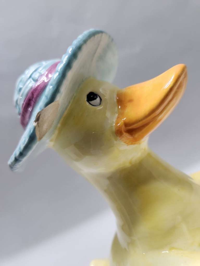 Поттер цветочный горшок Гусь Утка керамика