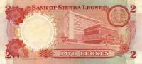 Банкнота Сьерра-Леоне 01.07.1980 год 2 леоне Сиака Стивенс   UNC