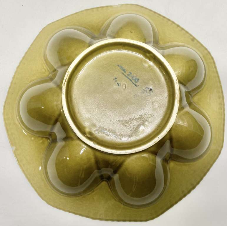 Блюдо Пасхальное керамика Стройфаянс СССР есть скол 