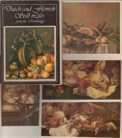 Набор открыток, некомплект "Натюрморты", 12 шт. из 16, 1980г.