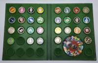 Медальоны жетоны амулеты Шрек в папке 29 штук