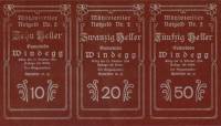 (№1920) Банкнота Австрия 1920 год "80 Heller"