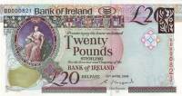 (№2008P-85) Банкнота Северная Ирландия 2008 год "20 Pounds Sterling"