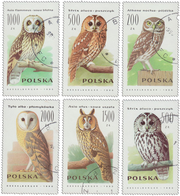 (1990-) Марка Польша &quot;&quot;      III не использовать Θ