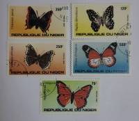 (--)Набор марок Республика Нигер "5 шт."  Гашёные  , III Θ