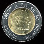 () Монета Ватикан 1997 год 500  ""   Биметалл  UNC