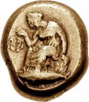 (№1970) Монета Древняя Греция 1970 год 1 Stater