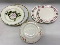 Тарелки СССР 50-е годы и интурист, 5 шт