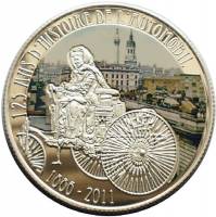 () Монета Камерун 2011 год 100  ""   Медь, покрытая Серебром  AU