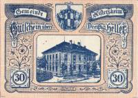 (№1920) Банкнота Австрия 1920 год "30 Heller"