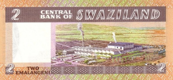  Банкнота Свазиленд 1985 год 2     UNC