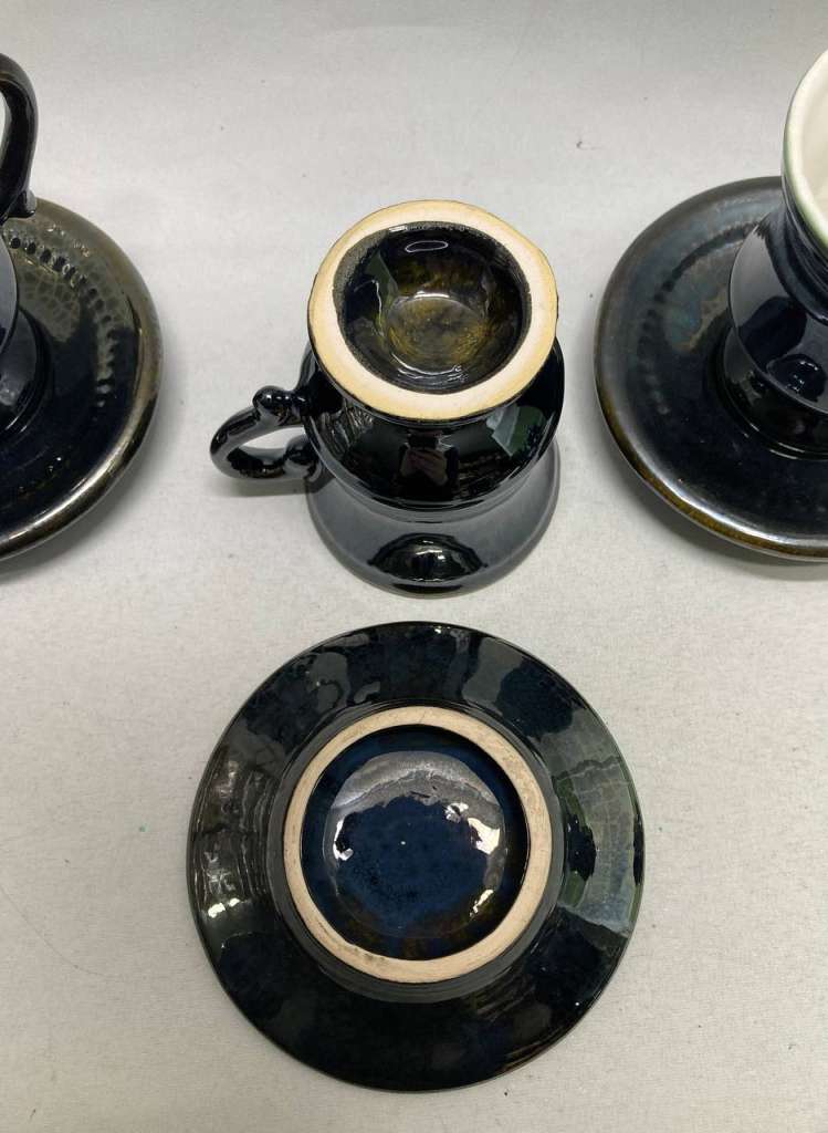 Кофейный сервиз, керамика, 13 предметов