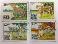 --  Набор марок Гвинея-Бисау 4 шт.  Гашёные , III Θ