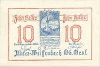 (№1920) Банкнота Австрия 1920 год "10 Heller"