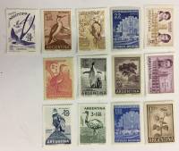 --  Набор марок Аргентина 13 шт.  Негашеные , III O