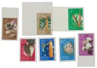 (1964-081-87) Серия Набор марок (7 шт) СССР   Без перф  Сельскохозяйственные культуры III O