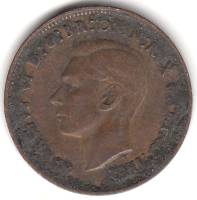 (1937) Монета Великобритания 1937 год 1 фартинг "Крапивник"  Бронза  XF