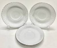 Блюдца Богемия Чехия 4 шт 