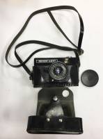 Фотоаппарат плёночный Вилия-авто в футляре Объектив Триплет-69-3 4\40 СССР 1973-1985 сост. отл.