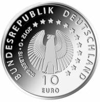 () Монета Германия (ФРГ) 2012 год 10 евро ""  Биметалл (Серебро - Ниобиум)  UNC