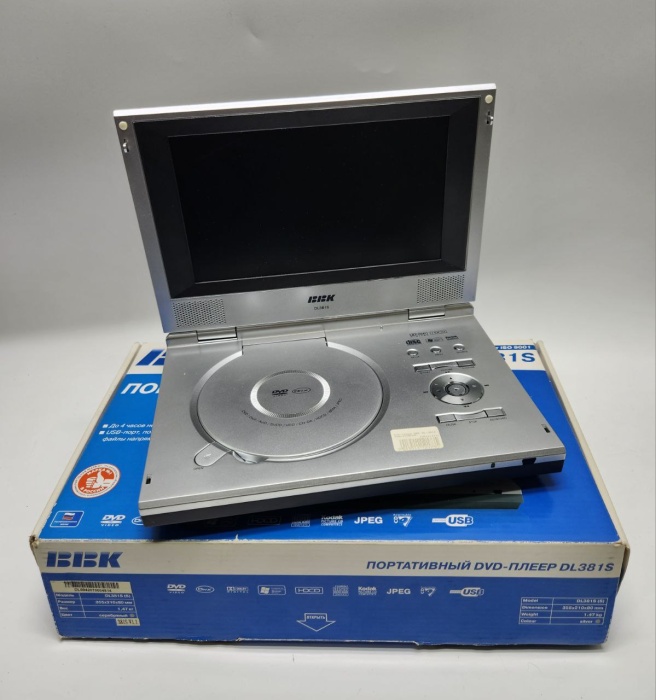 Портативный DVD плеер BBK DL381S в ремонт