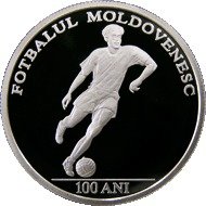 () Монета Молдова 2010 год 500  ""   Биметалл (Серебро - Ниобиум)  UNC