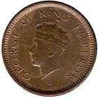 (№1938km526) Монета Индия 1938 год 1/12 Anna (1 пирог - первая глава)