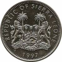 () Монета Сьерра-Леоне 1997 год 1  ""   Медь-Никель  UNC