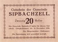 (№1920) Банкнота Австрия 1920 год "20 Heller"