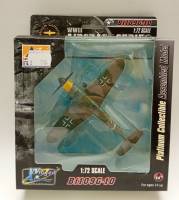 Модель самолет 1:72 BF109G-10 с желтой кабиной в коробке блистере