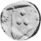 (№1751km5) Монета Индия 1751 год ⅛ Rupee (Аламгир II в)