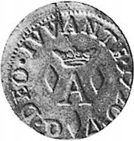 (№1720km76.1) Монета Монако 1720 год 4 Tournois (2 Отрицатели)