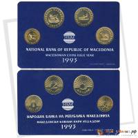 () Монета Македония 1993 год ""   UNC