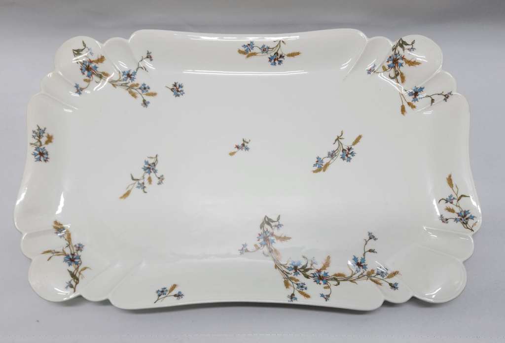 Блюдо Фарфор Frank Haviland Limoges Франция 1910-1914 годы 51*33 см.