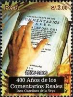 (№2009-2381) Марка Перу 2009 год "Королевские комментарии инков", Гашеная