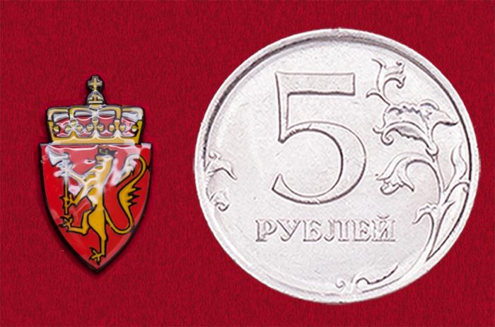 49801\183577 Значок Герб Норвегии