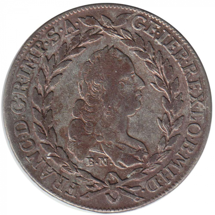 Монета Австрия 1765 год 20 крейцеров, VF