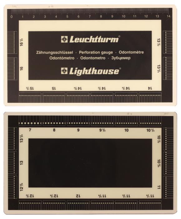Зубцемер для марок ZS. Leuchtturm, #320180