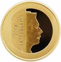 (№2008km104) Монета Люксембург 2008 год 10 Euro (10 лет Центральный банк Люксембурга)