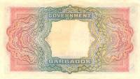 (№1943P-4b) Банкнота Барбадос 1943 год "5 Dollars"