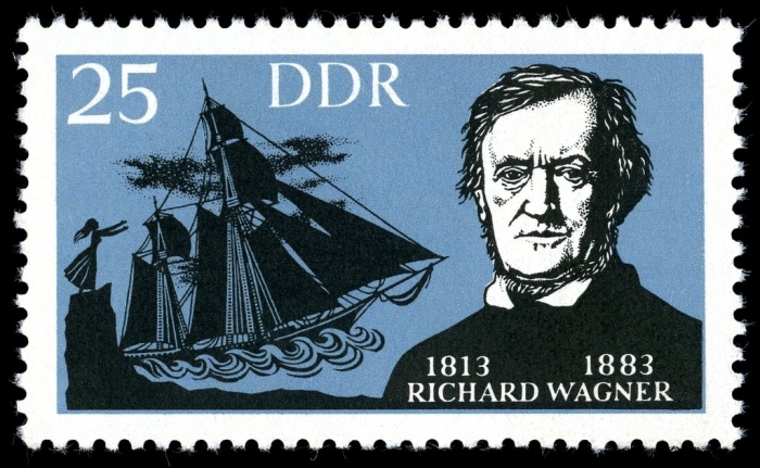 (1963-021) Марка Германия (ГДР) &quot;Рихард Вагнер&quot;    Художники III Θ